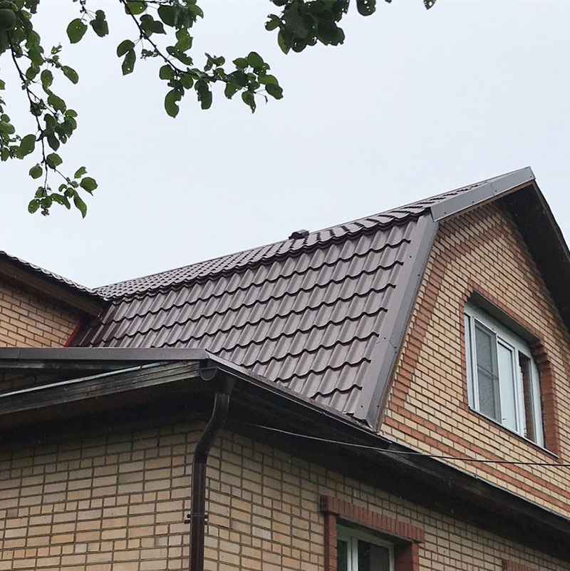 Металлочерепица Lamonterra X на кровле